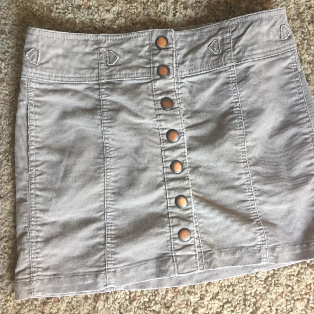 Gap courderouy mini skirt